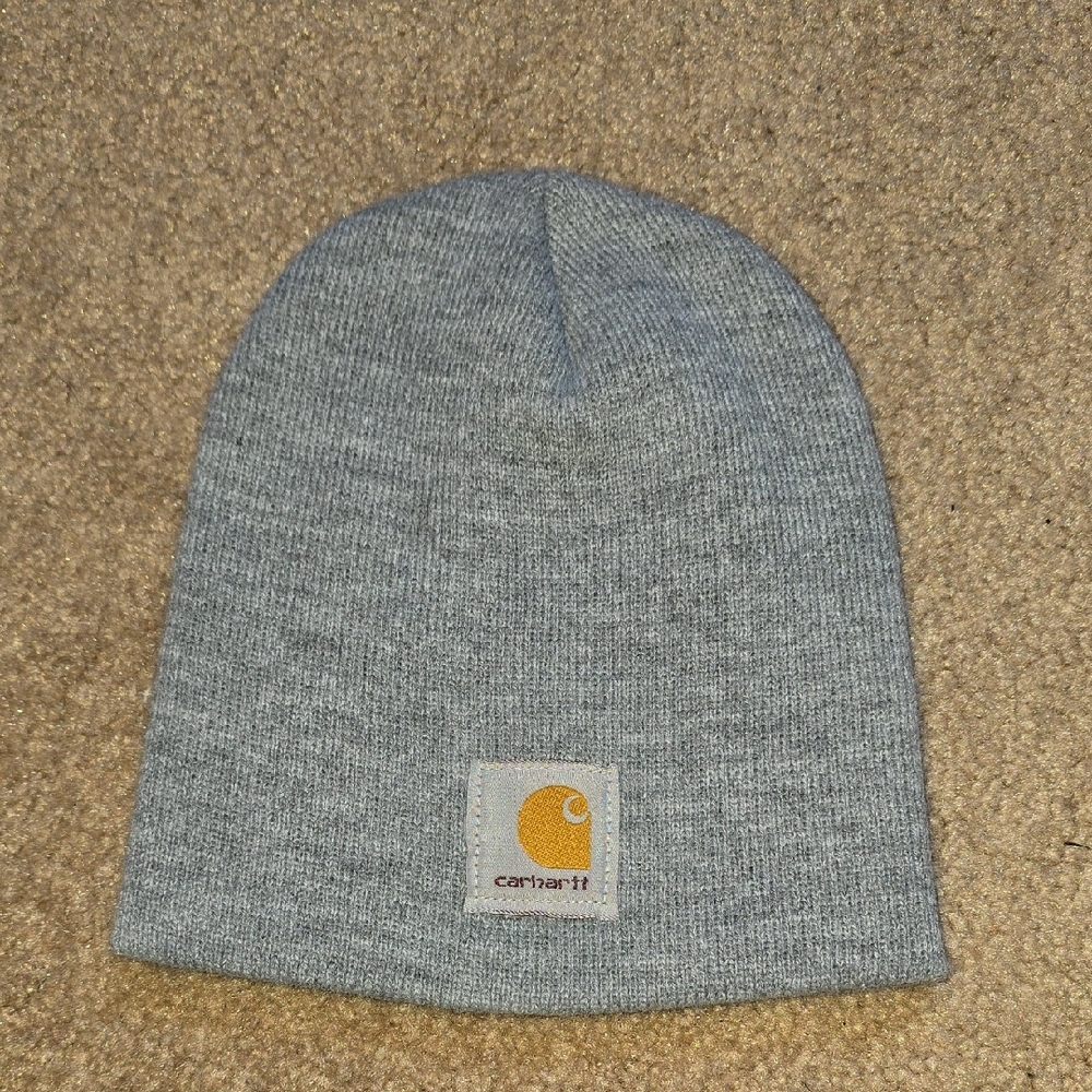 Carhartt Heather Gray Knit Beanie